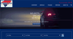 Desktop Screenshot of carolinaautosource.com